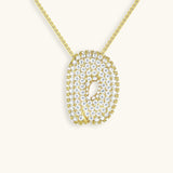 Esme - Bubble Initial Diamond Necklace — designed to inspire your lifestyle.