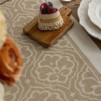 Damast Düne Tischläufer