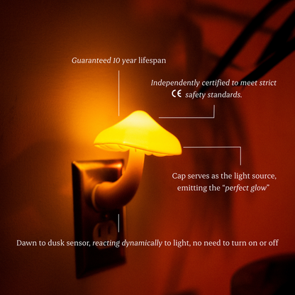 Lampe de nuit champignon