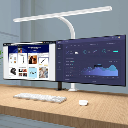 Lampe de bureau moderne et réglable pour architecte, idéale pour l'éclairage de bureau à domicile.