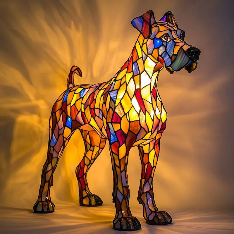 Licht Hund - Die handgefertigte Lampe, die Herzen zum Strahlen bringt