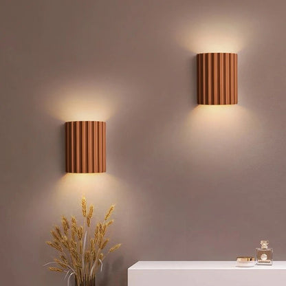 Applique murale scandinave côtelée – Luminaire moderne et minimaliste