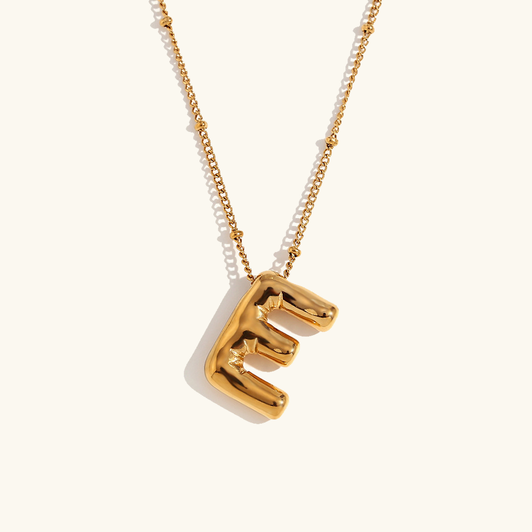Arabella - Balloon Letter Initial Necklace — crafted for everyday quality.