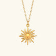 Sybil - Gold Sun Necklace — bringing modern charm to your space.