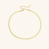 Flora - Bold Herringbone Necklace — bringing modern charm to your space.