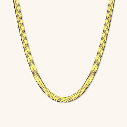 Emma - Bold Herringbone Necklace — crafted for everyday quality.