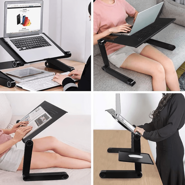 FLEXSTAND 360 – Laptop-Ständer – Ergonomisch & Höhenverstellbar für eine Gesunde Haltung beim Arbeiten
