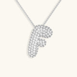 Esme - Bubble Initial Diamond Necklace — designed to inspire your lifestyle.