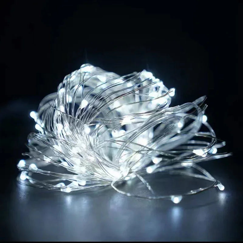 Feen-Lichterkette - Batteriebetrieben - Warmweiß