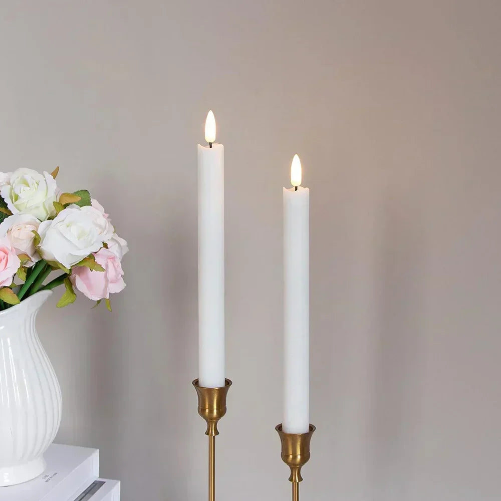 Flammenlose LED-Kerzen - Realistischer Flammeneffekt - Batteriebetrieben