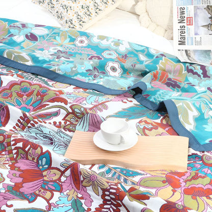 Couverture florale Ruhe Wendeblanket