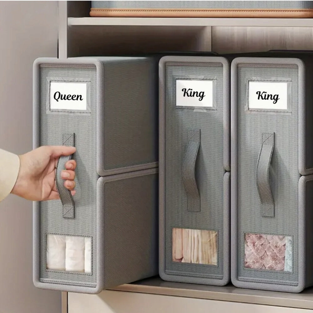 Organiseur de linge de lit amovible