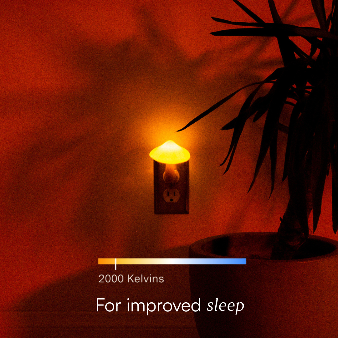 Lampe de nuit champignon