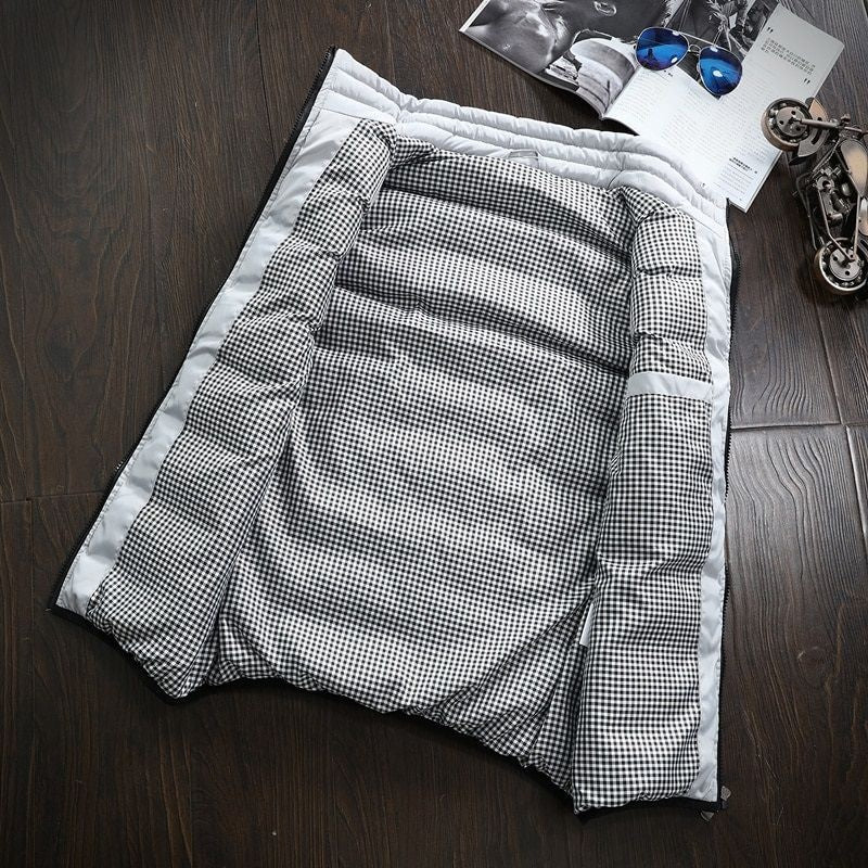 Pufferweste - Gilet d'hiver zippé pour hommes