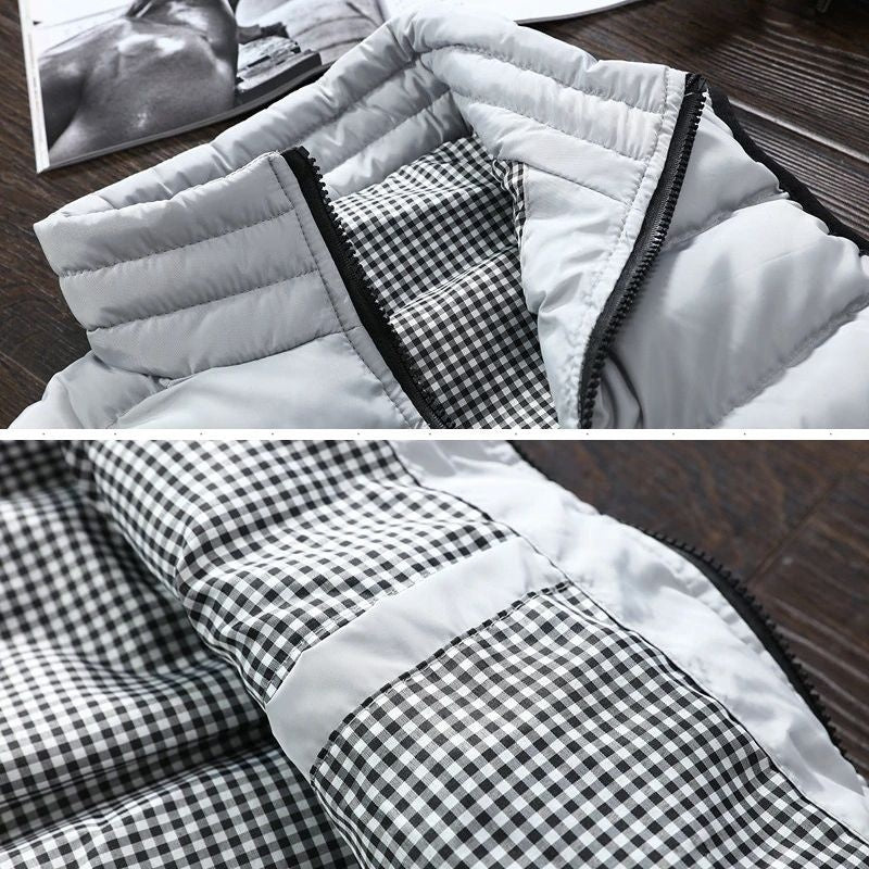 Pufferweste - Gilet d'hiver zippé pour hommes