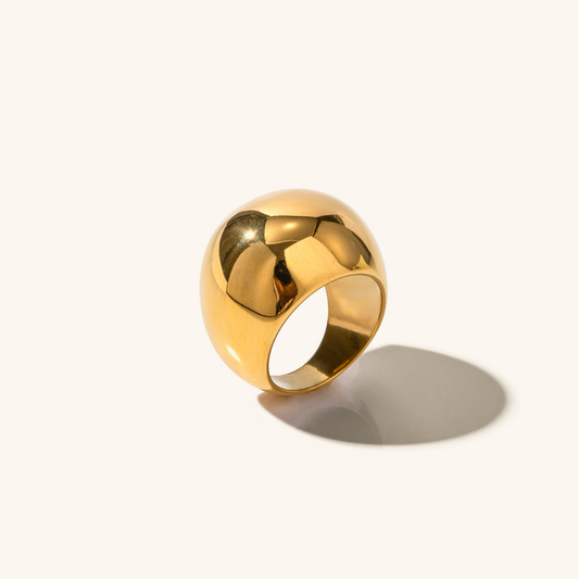 Aubrey - Glossy Dome Ring — crafted for everyday quality.
