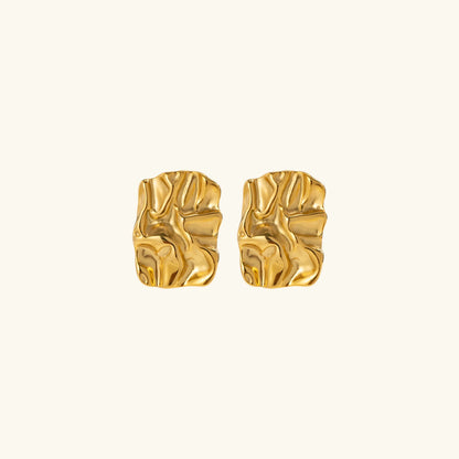 Boucles d'oreilles Imogen - Texture Fondue — conçues pour inspirer votre style de vie.