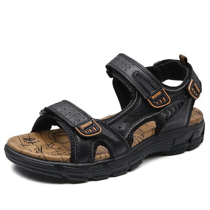 Wander Sandalen | Ergonomisch | Klettverschluss | Sportsandalen | Herrensandalen