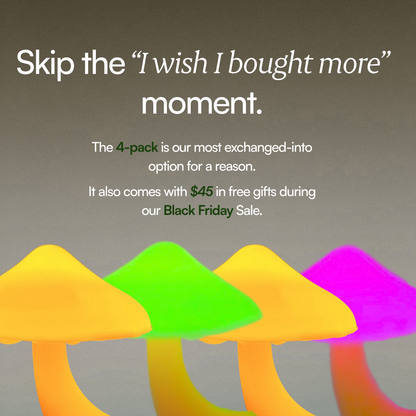 Lampe de nuit champignon