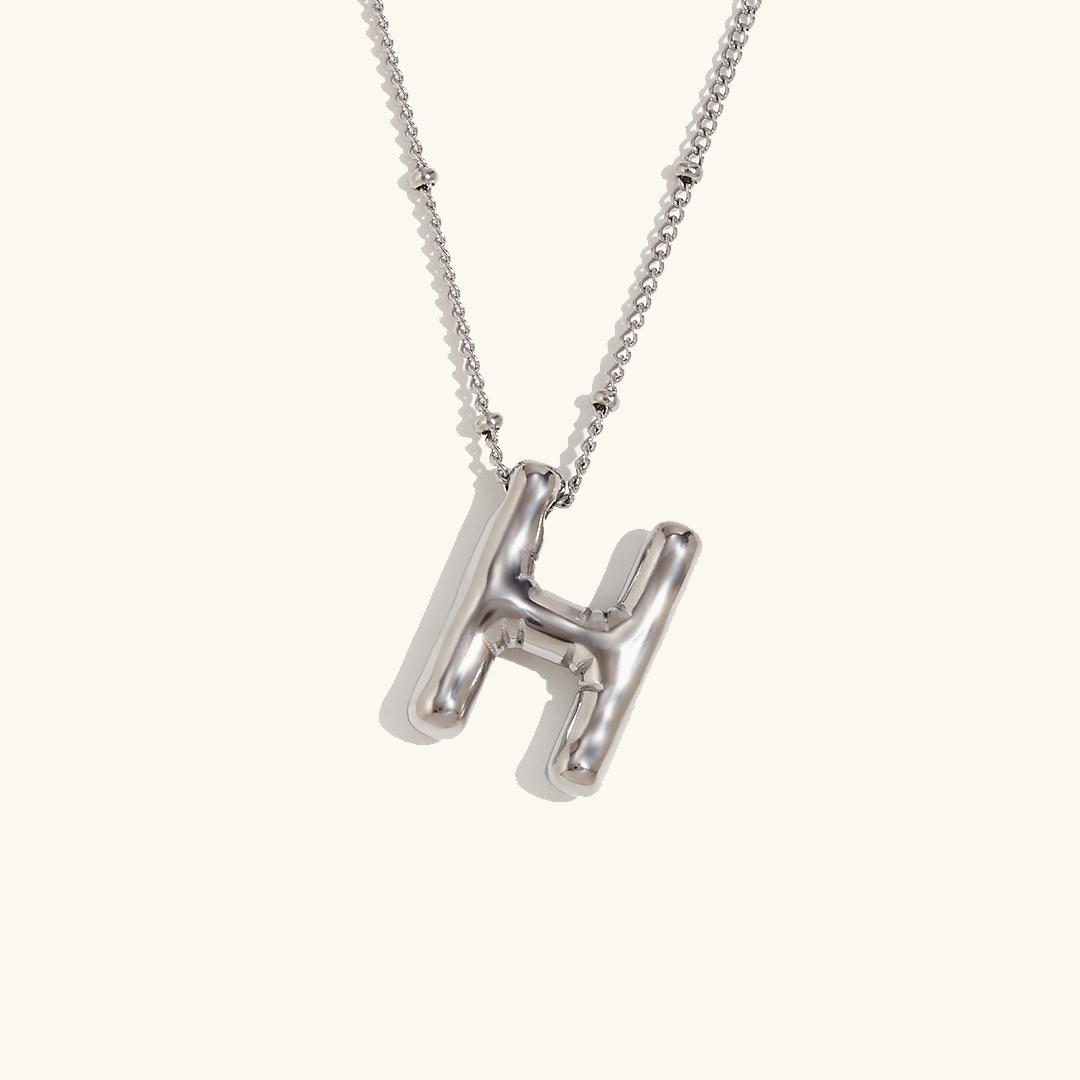 Arabella - Balloon Letter Initial Necklace — crafted for everyday quality.