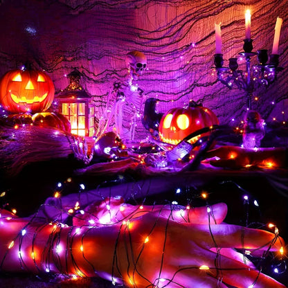 Halloween Lichterkette - Solarbetrieben - Décoration intérieure