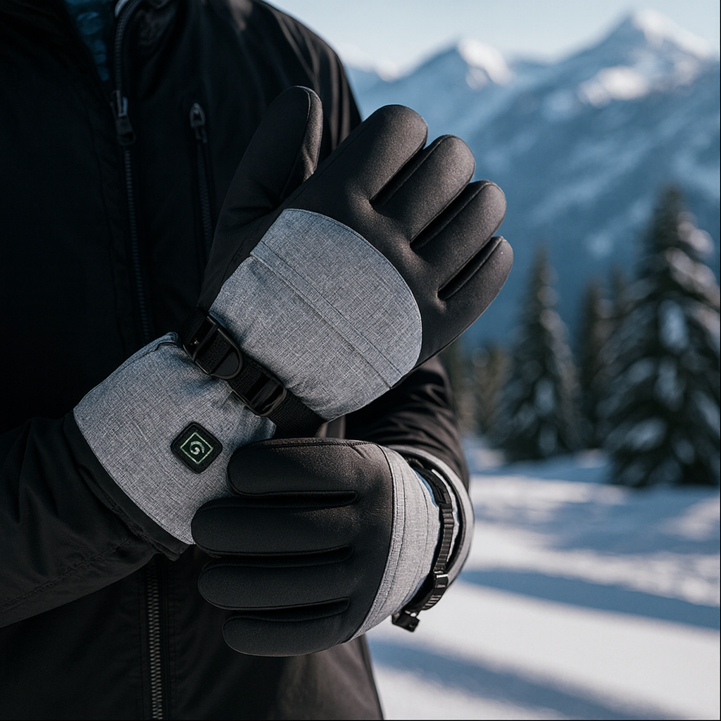 Gants d'hiver chauffants pour hommes et femmes - Chaleur rechargeable
