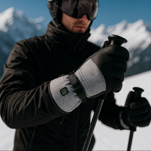 Gants d'hiver chauffants pour hommes et femmes - Chaleur rechargeable