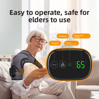 Heizbare Schulterstütze - Verstellbare Massage - Muskelentspannung