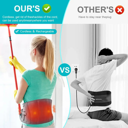 Heizkissen - Unterer Rücken - Appareil de massage par vibrations