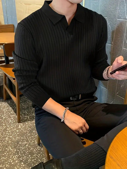 Polo-Pull | Avec Kragen | Intelligent et décontracté | Pull-over | Herrenbekleidung