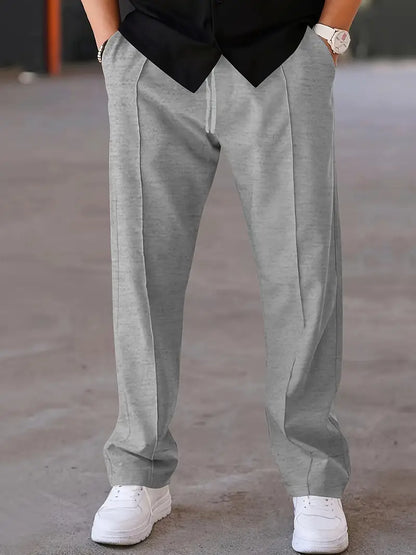 Faltenhose | Avec Cordelzug | Passeport Lockere | Tuyau décontracté intelligent | Pantalons pour hommes