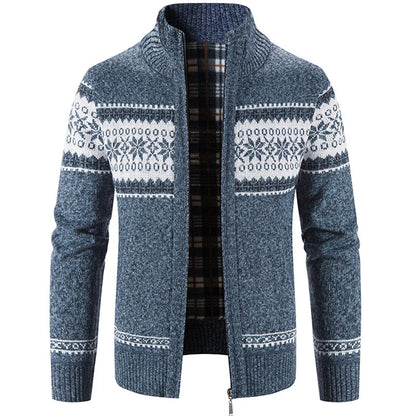 Strickjacke - Mit Reißverschluss - Hiver - Strickjacke Pull - Herren Strickjacke