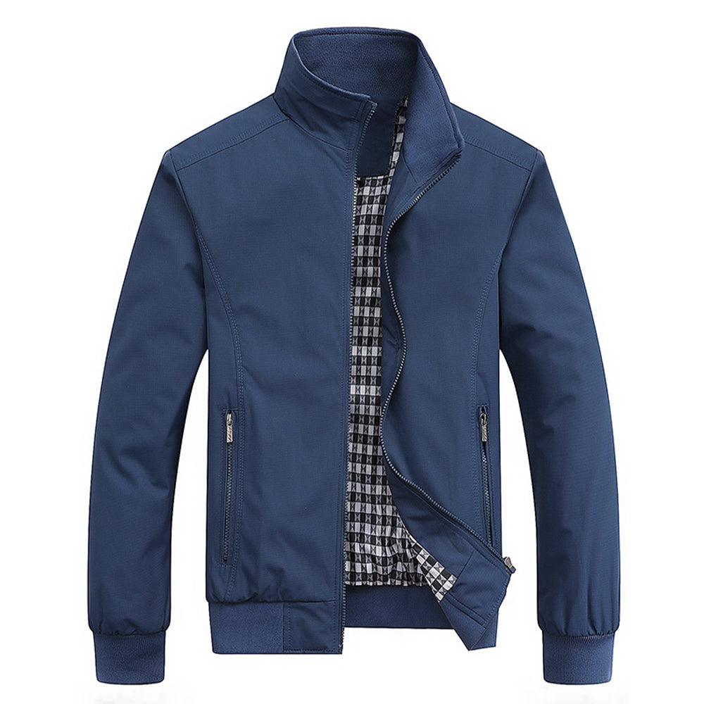 Harrington-Jacke | Reißverschluss | Eau potable | Coupe-vent | Veste Homme