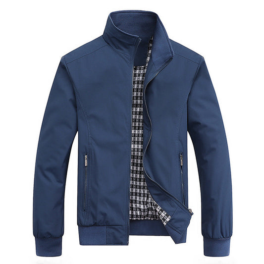 Harrington-Jacke | Reißverschluss | Eau potable | Coupe-vent | Veste Homme