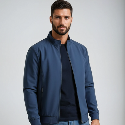 Harrington-Jacke | Reißverschluss | Eau potable | Coupe-vent | Veste Homme