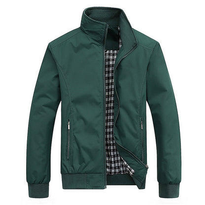 Harrington-Jacke | Reißverschluss | Eau potable | Coupe-vent | Veste Homme