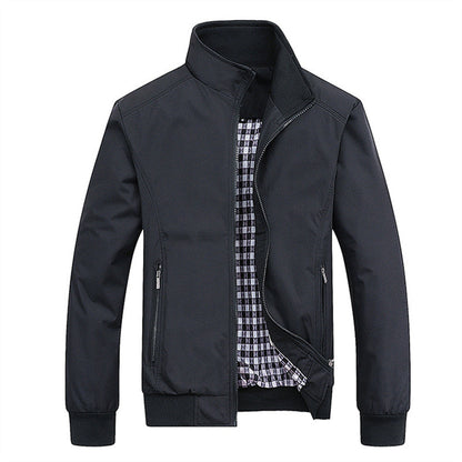 Harrington-Jacke | Reißverschluss | Eau potable | Coupe-vent | Veste Homme