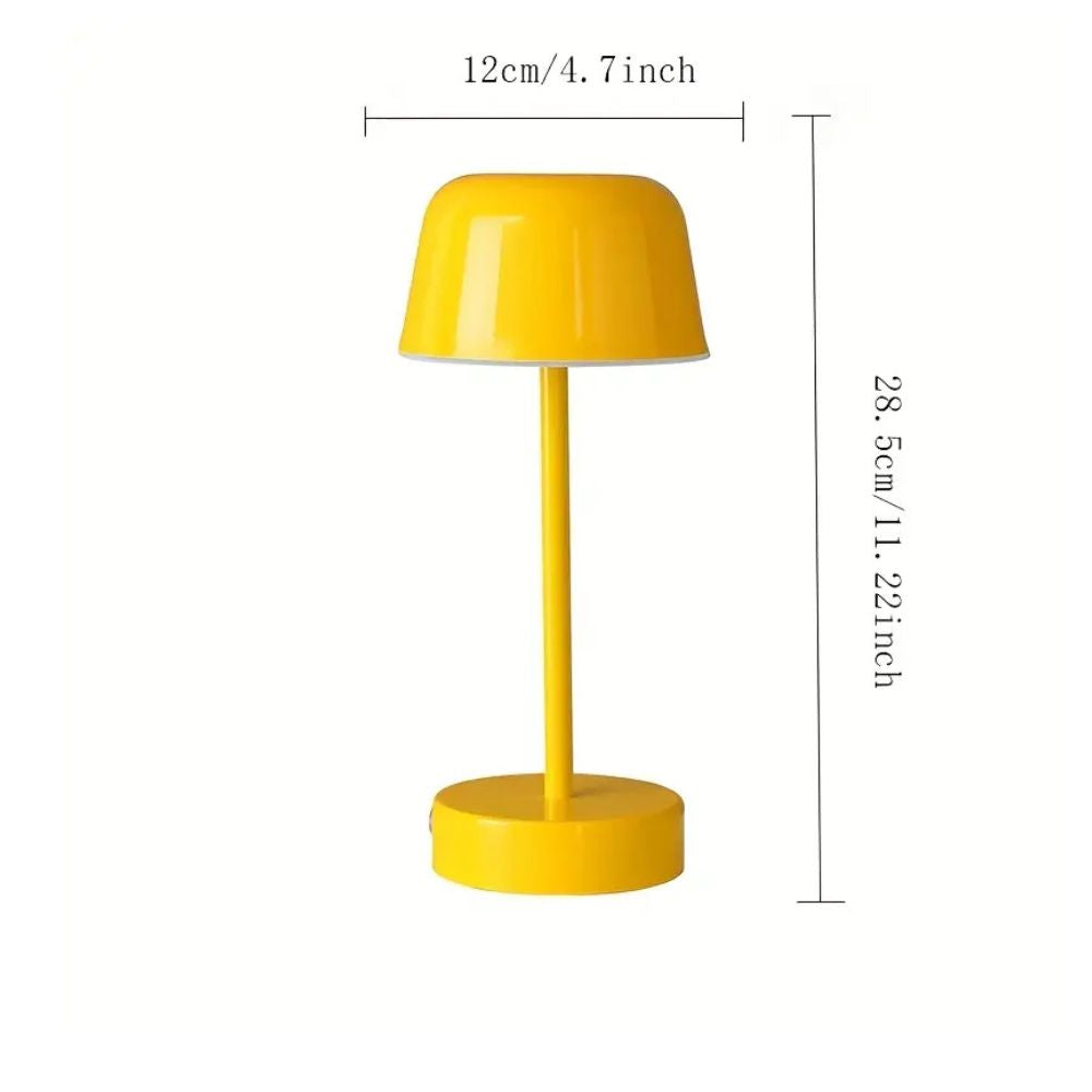 Lampe de bureau champignon LED en forme de L - Éclairage moderne pour la maison (Pays-Bas)