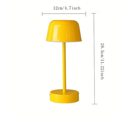 Lampe de bureau champignon LED en forme de L - Éclairage moderne pour la maison (Pays-Bas)