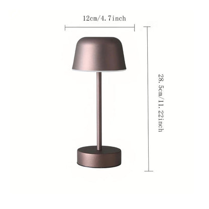 Lampe de bureau champignon LED en forme de L - Éclairage moderne pour la maison (Pays-Bas)