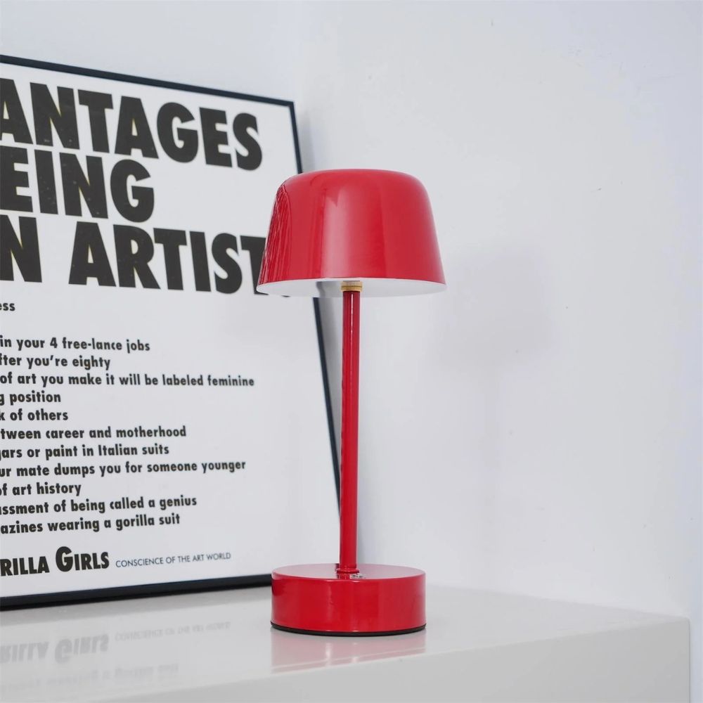 Lampe de bureau champignon LED en forme de L - Éclairage moderne pour la maison (Pays-Bas)