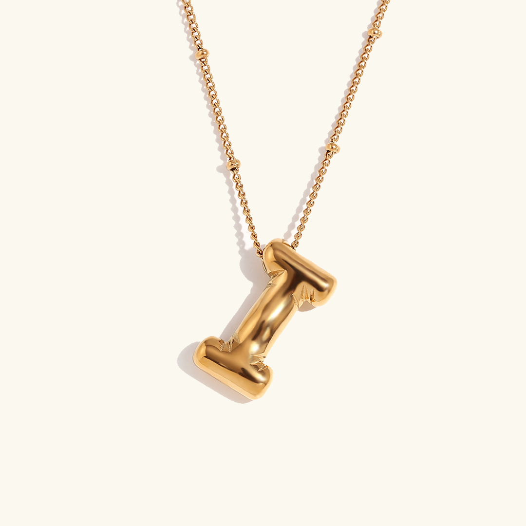 Arabella - Balloon Letter Initial Necklace — crafted for everyday quality.