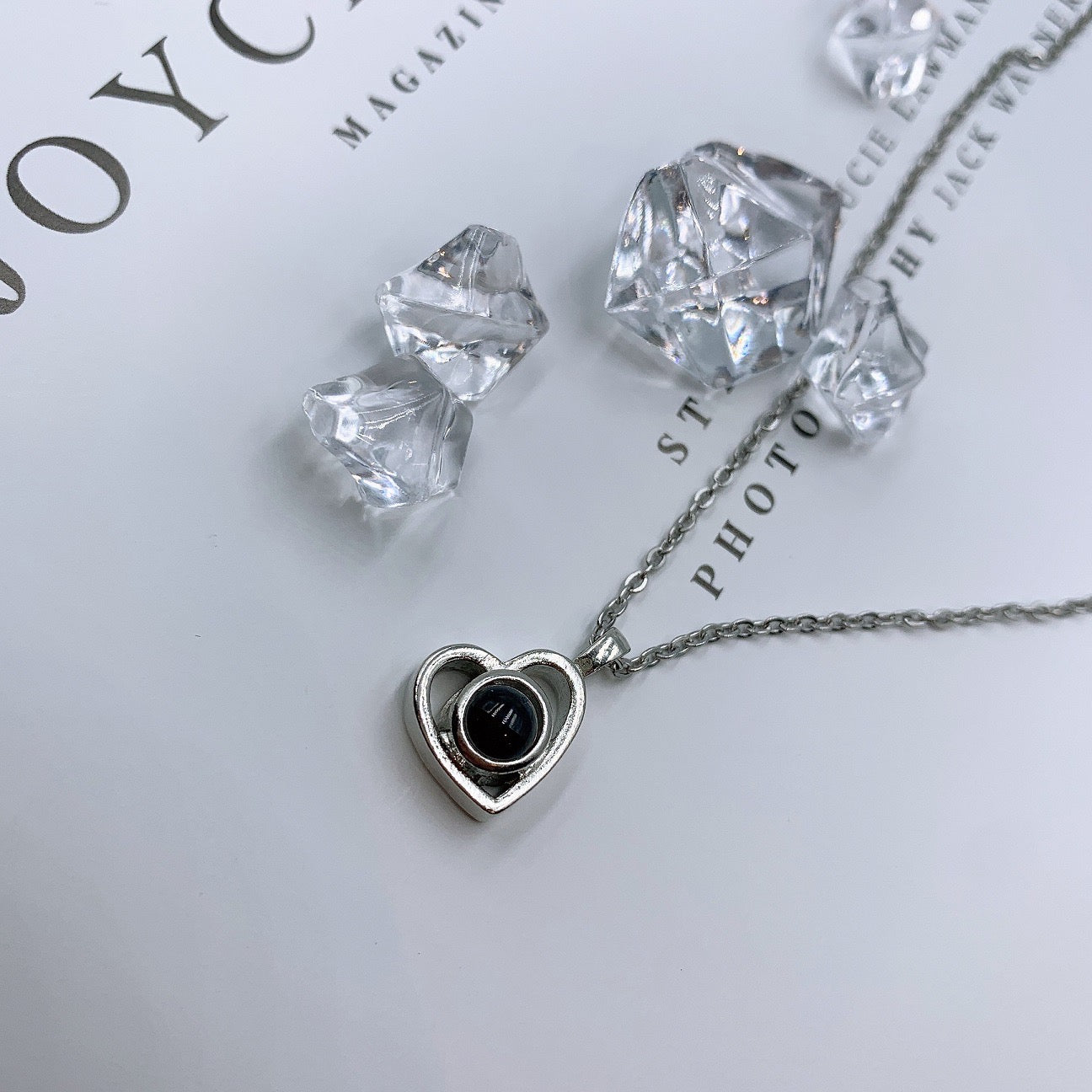 Mini Heart Projection Necklace — designed to inspire your lifestyle.