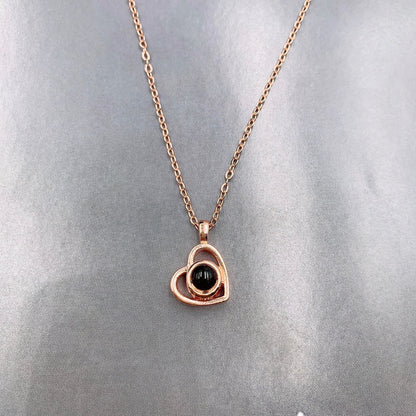 Collier Mini Cœur Projecteur — conçu pour inspirer votre style de vie.
