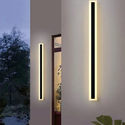 Applique murale LED extérieure étanche - Design minimaliste, indice de protection IP65