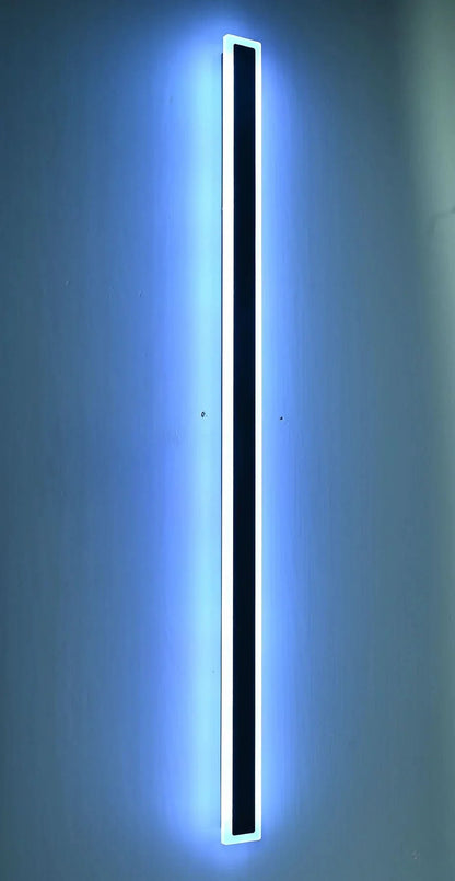 Applique murale extérieure RGB IP65 - Éclairage d'ambiance minimaliste LED pour jardin