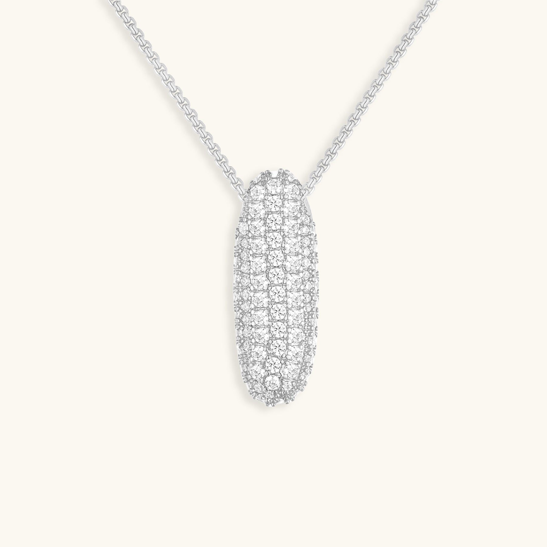 Esme - Bubble Initial Diamond Necklace — designed to inspire your lifestyle.