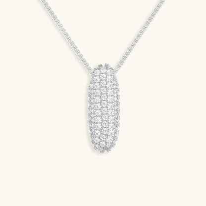 Collier Esme - Initiale en forme de bulle avec diamant — conçu pour inspirer votre style de vie.