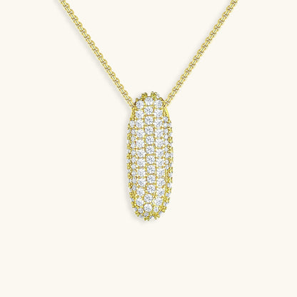 Collier Esme - Initiale en forme de bulle avec diamant — conçu pour inspirer votre style de vie.