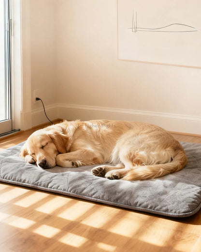 Tapis chauffant électrique pour chiens et chats - Confort douillet à l'intérieur